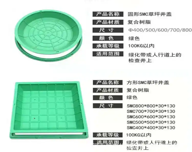 龙江树脂复合种植井盖展示